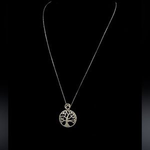 Sterling silver tree of life necklace